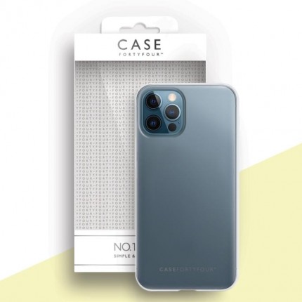 Case 44 No.1 TPU mobiiliümbris iPhone 12 Pro Max'le , läbipaistev