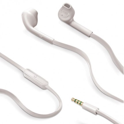 Celly 3.5mm AHJ handsfree, valge