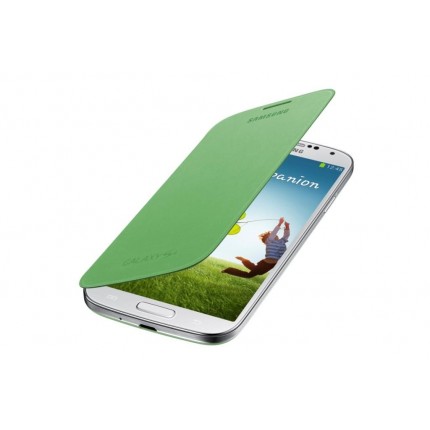 Samsung Galaxy S4 mobiilitikott Flip Cover, roheline