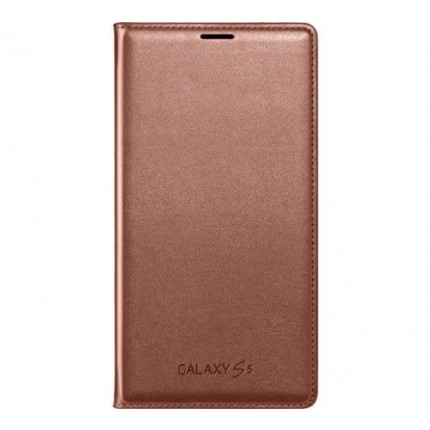 Samsung Galaxy S5 ümbris Flip Wallet Cover, kuldne
