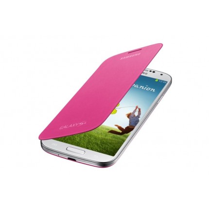 Samsung Galaxy S4 mobiilitikott Flip Cover, roosa