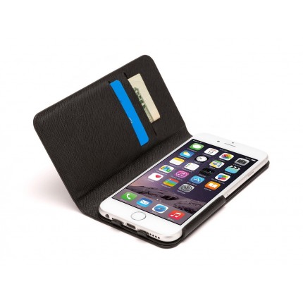 Griffin Wallet Case book-stiilis ümbris Apple iPhone 6 / 6S'ile, must