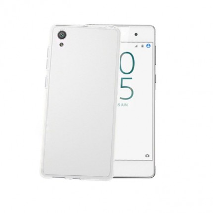 Celly Gelskin tagumine ümbris Sony Xperia E5'le, läbipaistev