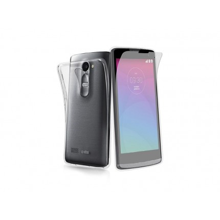 SBS Aero ümbris LG C50 Leonile, läbipaistev, koos ekraani kaitsekilega