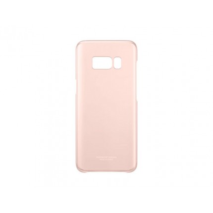 Samsung Galaxy S8 Clear Cover telefonikate, läbipaistev ( roosa raam )