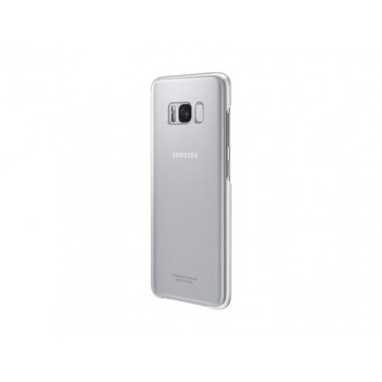 Samsung Galaxy S8 Clear Cover telefonikate, läbipaistev ( hõbedane raam )