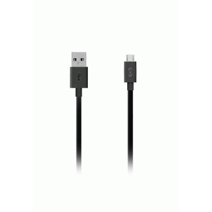 Fonex Micro-USB kaabel 1m, kuni 2,4A, must