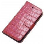 Book stiilis mobiilikott Apple iPhone 6 / 6S'le, roosa