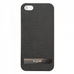 Bugatti ClipOnCover Premium Brick mobiiliümbris Apple iPhone 5'le , must