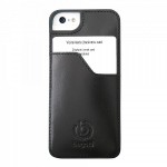 Bugatti ClipOnCover Premium Leather mobiiliümbris Apple iPhone 5'le , must