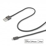 Celly Apple Lightning - USB tekstiilkattega kaabel 1m