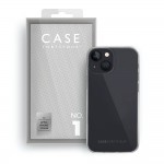 Case 44 No.1 TPU mobiiliümbris iPhone 13 Mini , läbipaistev