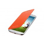 Samsung Galaxy S4 mobiilitikott Flip Cover, oranž