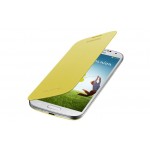 Samsung Galaxy S4 mobiilitikott Flip Cover, kollane