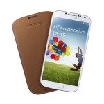 Samsung Galaxy S4 pärisnahast mobiilikott, pruun
