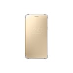 Samsung Galaxy A5 (2016) mobiilikott Clear View Cover, kuldne