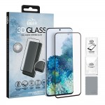 Eiger 3D Fullscreen Glass - 9H kaitseklaas servast servani, Samsung Galaxy S20'le , musta äärega