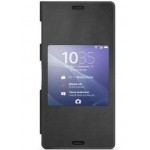 Sony Style Cover Window mobiiliümbris Sony Xperia Z3'le, must