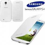 Samsung Galaxy S4 mobiilitikott Flip Cover, valge