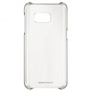 Samsung Galaxy S7 Clear Cover telefonikate, läbipaistev ( kuldne raam )