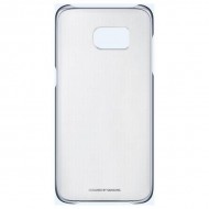 Samsung Galaxy S7 Edge Clear Cover telefonikate, läbipaistev ( must raam )
