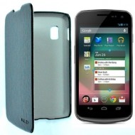 Kalaideng Enland mobiilikott LG E960 Google Nexus 4'le, must