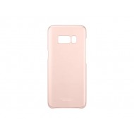 Samsung Galaxy S8 Clear Cover telefonikate, läbipaistev ( roosa raam )