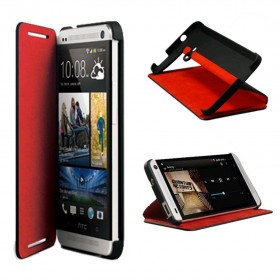 HTC Double Dip Flip mobiilikott, must