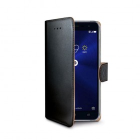 Celly Wally mobiiliümbris Asus Zenfone 3 5,2"'le, must 