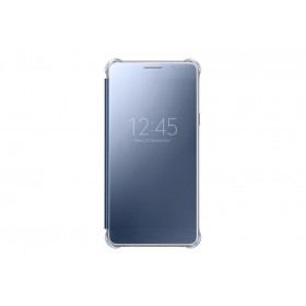 Samsung Galaxy A5 (2016) mobiilikott Clear View Cover, must