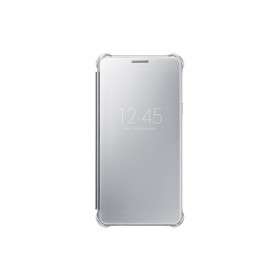 Samsung Galaxy A5 (2016) mobiilikott Clear View Cover, hõbedane