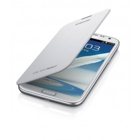 Samsung Galaxy Note 2 mobiilitikott Flip Cover, valge