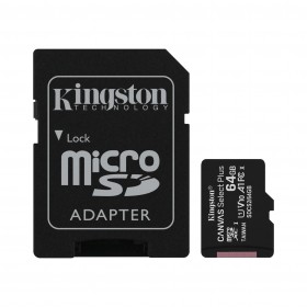 Kingston Canvas Select Plus 64GB microSD Class10 mälukaart