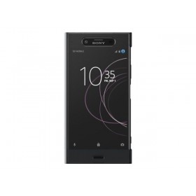 Sony Style Cover Touch ümbris Sony Xperia XZ1'ile, must