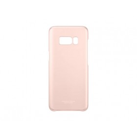 Samsung Galaxy S8 Clear Cover telefonikate, läbipaistev ( roosa raam )