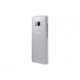 Samsung Galaxy S8 Clear Cover telefonikate, läbipaistev ( hõbedane raam )