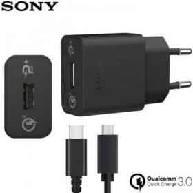Sony micro-USB ja Type-C võrgulaadija Quick Charger, UCH12W