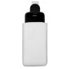 Milano real leather universal mobile pouch SL, white