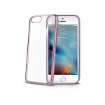 Celly Laser cover for Apple iPhone 7, transparent rosegold