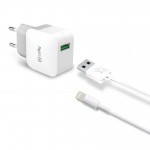 Celly 2.4A Lightning Travel Charger