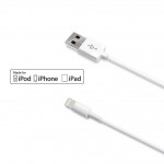 Celly Lightning iPhone / iPad - USB cable 1m, white