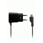 Fonex 1A micro USB travel charger SLIM, black