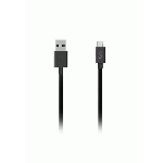 Fonex Micro-USB cable, 2,4A, 1m, black