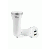 Fonex 2xUSB car charger 4.8a Speed Charge, white