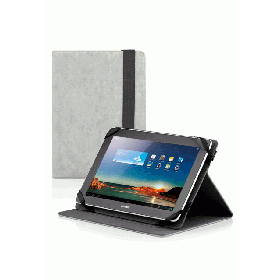 Fonex Weave universal book case for tablets, size 8 - 9.7" , beige