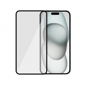 Fonex Ceramic screen protector for Apple iPhone 15  Plus | Black border