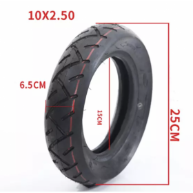 Outer tire 10x2.50, for electric scooter, suitable for Blaupunkt ESC910